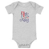 4th of July Baby short sleeve one piece