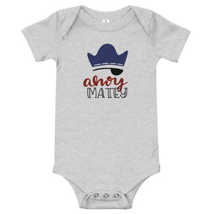 Ahoy Matey Baby short sleeve one piece