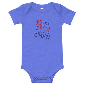 4th of July Baby short sleeve one piece