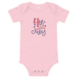 4th of July Baby short sleeve one piece