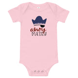 Ahoy Matey Baby short sleeve one piece
