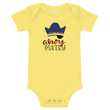 Ahoy Matey Baby short sleeve one piece