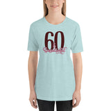 60 & Sensational Short-Sleeve Unisex T-Shirt
