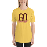 60 & Sensational Short-Sleeve Unisex T-Shirt