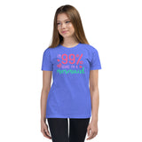 I'm 99% Sure I'm A Mermaid Youth Short Sleeve T-Shirt