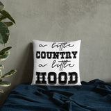 A Little Country A Little Hood Basic Pillow