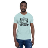 A Large Group of People is Called No Thanks Short-Sleeve Unisex T-Shirt