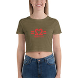 22 20 Love Women’s Crop Tee