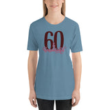 60 & Sensational Short-Sleeve Unisex T-Shirt