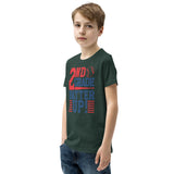 2nd Grade Batter Up Youth Short Sleeve T-Shirt