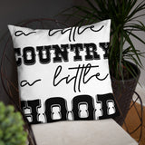 A Little Country A Little Hood Basic Pillow