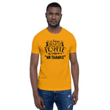 A Large Group of People is Called No Thanks Short-Sleeve Unisex T-Shirt