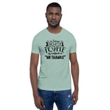 A Large Group of People is Called No Thanks Short-Sleeve Unisex T-Shirt