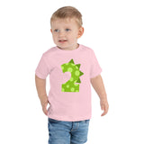 2nd Birthday Dinosaur Toddler Short Sleeve Tee