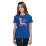 100 Days Smarter Youth Short Sleeve T-Shirt