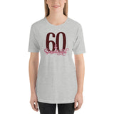 60 & Sensational Short-Sleeve Unisex T-Shirt