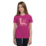 100 Days Smarter Youth Short Sleeve T-Shirt