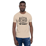 A Large Group of People is Called No Thanks Short-Sleeve Unisex T-Shirt