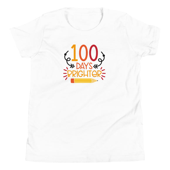 100 Days Brighter Youth Short Sleeve T-Shirt