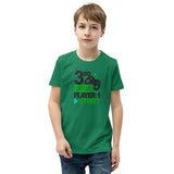 3rd Grade Player 1 Start Youth Short Sleeve T-Shirt