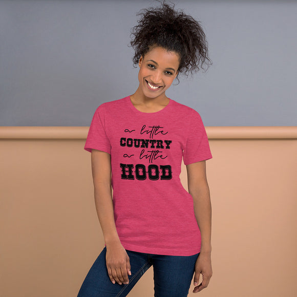 A Little Country A Little Hood Short-Sleeve Unisex T-Shirt