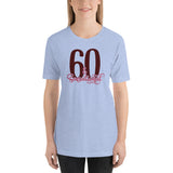 60 & Sensational Short-Sleeve Unisex T-Shirt