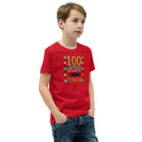 100 Days Just Flew By Youth Short Sleeve T-Shirt