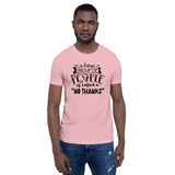 A Large Group of People is Called No Thanks Short-Sleeve Unisex T-Shirt