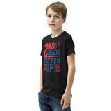 2nd Grade Batter Up Youth Short Sleeve T-Shirt