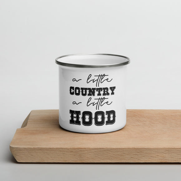 A Little Country A Little Hood Enamel Mug