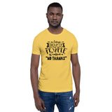 A Large Group of People is Called No Thanks Short-Sleeve Unisex T-Shirt