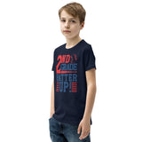 2nd Grade Batter Up Youth Short Sleeve T-Shirt