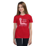100 Days Smarter Youth Short Sleeve T-Shirt