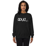 Adultish Unisex fleece sweatshirt