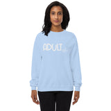 Adultish Unisex fleece sweatshirt