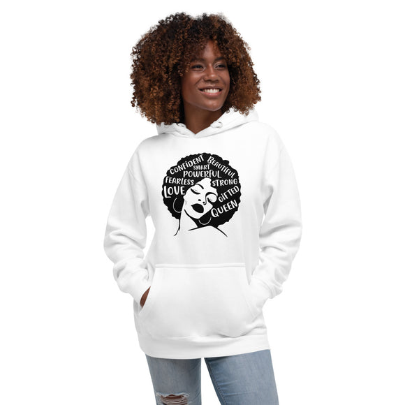 Afro queen Unisex Hoodie