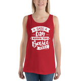 A Sass A Day Keeps The Basic Away Unisex Tank Top