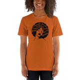 Afro Queen Short-Sleeve Unisex T-Shirt