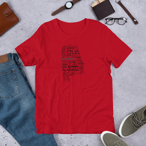 Alabama Short-Sleeve Unisex T-Shirt