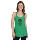 Adios to the single life Women's Racerback Tank