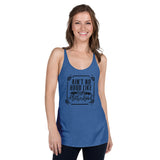 Ain't no hood like motherhood Women's Racerback Tank