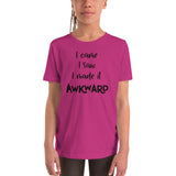 I Came I Saw I Made It Awkward Youth Short Sleeve T-Shirt